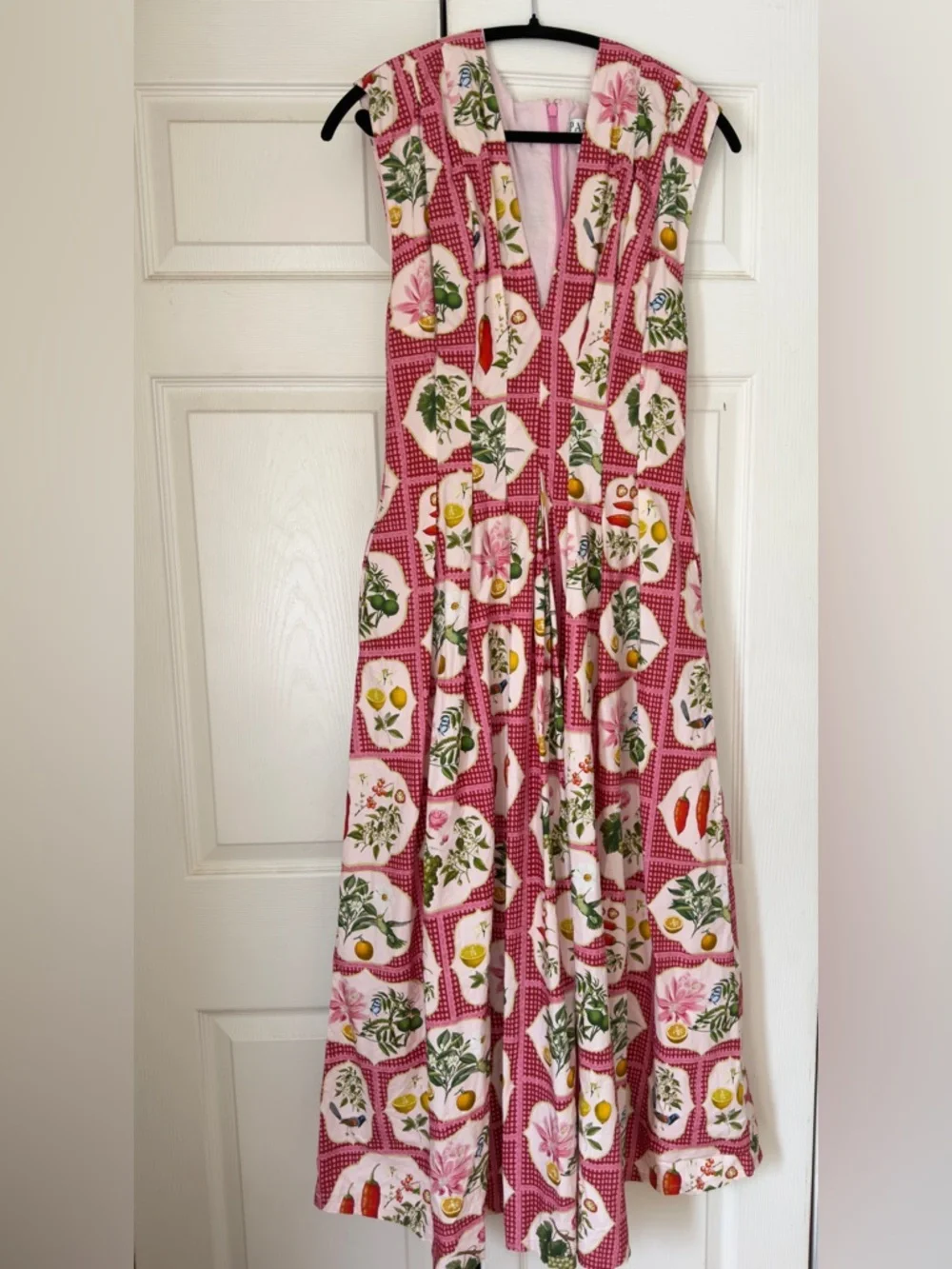 PALM. NOSSA Carter Dress 100% Cotton Poplin - Picture 3 of 6